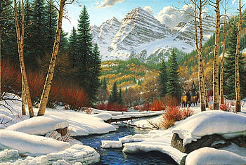 spring coming, winter, nature, spring, snow HD wallpaper