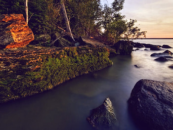 Calm Water, river, nature, calm, water HD wallpaper