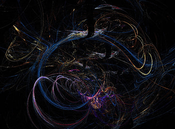 Abstract, Dark, Lines, Stains, Spots HD wallpaper