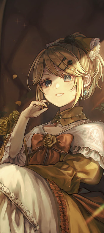 Elegant Vocaloid Muse: Anime Beauty Perfect for , Anime, Vocaloid HD phone wallpaper