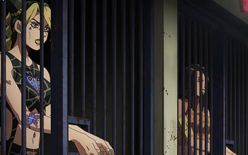 Spriggan (2022 TV Series), Netflix anime event, JoJo's Bizarre Adventure, Stone Ocean HD wallpaper