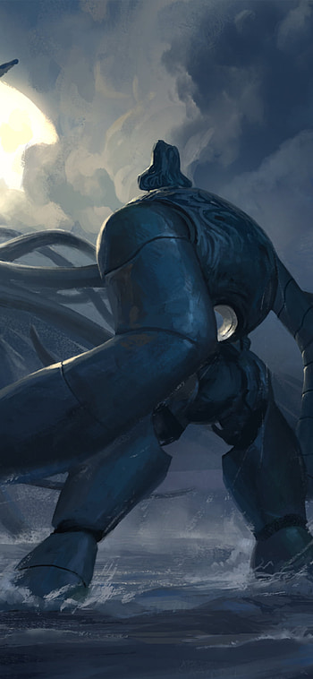Battle-ready Golem, Stunning , Powerful warrior, Impenetrable defense HD phone wallpaper