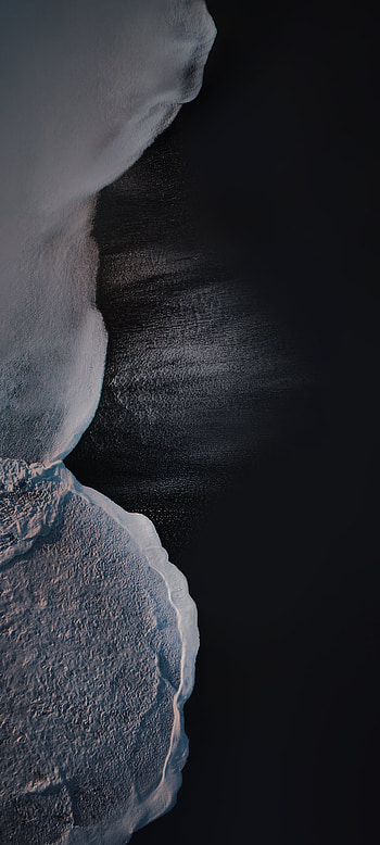 Flow, ice cap, electric blue HD phone wallpaper