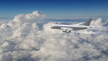 Airplane window view, Clouds and lake , Peakpx HD wallpaper