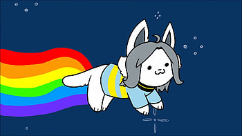 Undertale Temmie HD wallpaper