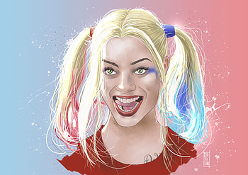Harley Quinn Artwork , harley-quinn, artwork, artist, digital-art, deviantart HD wallpaper