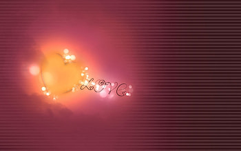 Background, Love, Shine, Light, Stripes, Streaks, Inscription, Heart HD wallpaper