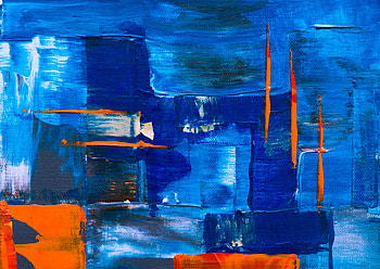 Abstract, Paint, Canvas, Modern Art, Contemporary Art, Smears, Strokes HD wallpaper