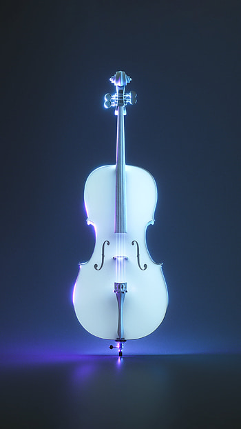 S T R I N G S, 3d, art, music HD phone wallpaper