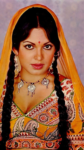 Parveen Babi, bollywood actress, vintage HD phone wallpaper