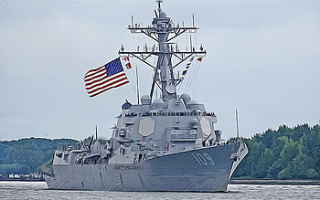 USS Jason Dunham, , vector art, DDG-109, destroyer, United States Navy, US army, abstract ships, battleship, US Navy, Arleigh Burke-class, USS Jason Dunham DDG-109 HD wallpaper