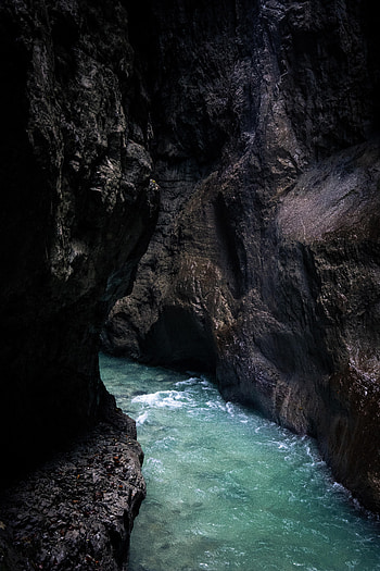 Nature, Water, Rivers, Rocks, Flow, Stream, Gorge HD phone wallpaper