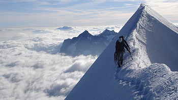 Mountain top, , High-resolution, Scenic HD wallpaper