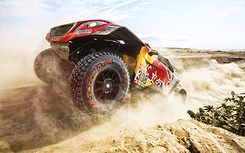 Team Peugeot Total, Dakar Rally HD wallpaper