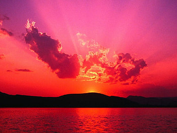 Sunset, beaches, sunrise, beach HD wallpaper