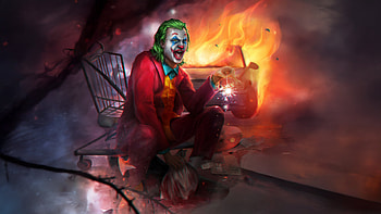 The Joker Madness Chaos In Every Smile, joker, supervillain, superheroes, artwork, digital-art, artstation HD wallpaper