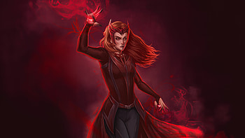 Harley Quinn Enigmatic Aura, scarlet-witch, superheroes, artwork, digital-art, artstation HD wallpaper