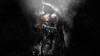 Catwoman and Batman, The Dark Knight Rises HD wallpaper
