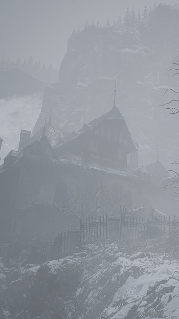 Horror house, horror, house, resident evil village HD phone wallpaper