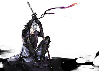 Mitsunari Ishida, sengoku basara, sword, anime, crying, male HD wallpaper