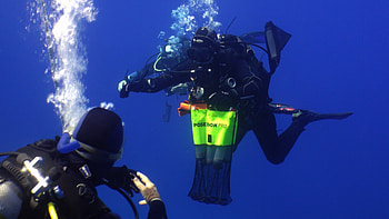 Scientific divers training, TU Bergakademie Freiberg, Underwater research, Dive certifications HD wallpaper