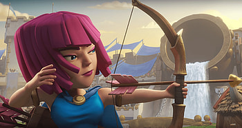 Clash Royale Archer, supercell, clash-royale, games, 2016-games HD wallpaper