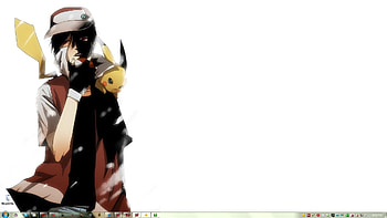 Red Pokemon Badass HD wallpaper