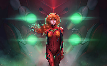Asuka Langley Soryu Neon Genesis Evangelion, neon-genesis-evangelion, asuka-langley-soryu, anime-girl, anime, artist, artwork, digital-art HD wallpaper