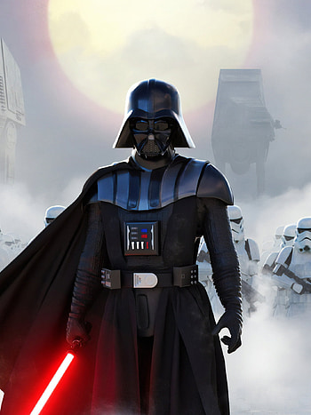 At At Walker, Sci Fi, Star Wars, Lightsaber, Darth Vader HD phone wallpaper