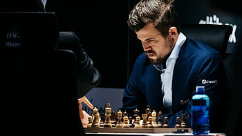Magnus Carlsen, Chess player, , Backgrounds HD wallpaper