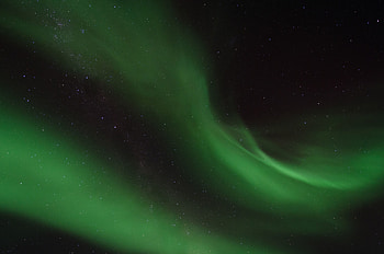 Green lights, Aurora, sky HD wallpaper
