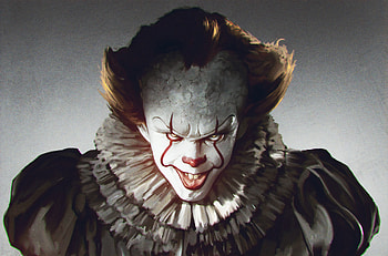 Pennywise, pennywise, it, clown, artist, artwork, digital-art, artstation HD wallpaper