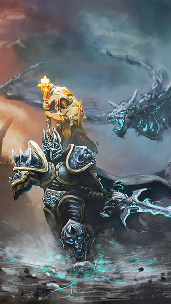 The Lich King, Heroes of the Storm HD phone wallpaper