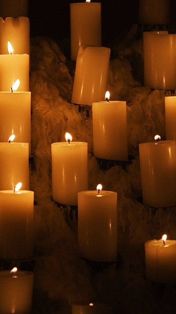 Candles, Candle, Church HD phone wallpaper