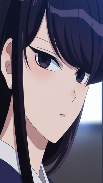 komi san, komi zan no puede comunicarse, timida, escribir, komi-zan, imaginativa, komi-zan no puede comunicarse, komi zan no puede, modesta, anime HD phone wallpaper