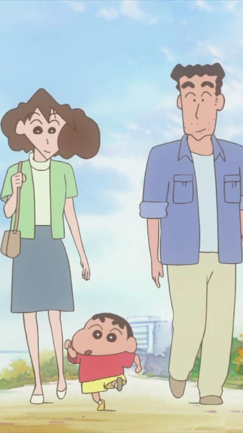 Shinchan Family, Cute, Baby Shinchan, shinchan, baby HD phone wallpaper