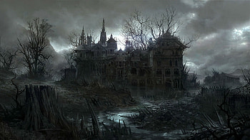 Disney Haunted Mansion HD wallpaper
