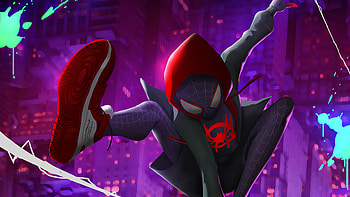 Miles Spider Man Artworks, spiderman, superheroes, digital-art, artist, artwork, artstation HD wallpaper