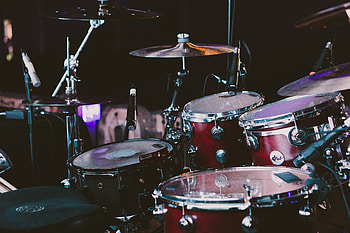 Drums, Music, Musical Instrument, Drum Kit, Drum Set HD wallpaper