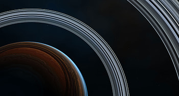 Rings Space , abstract, space, deviantart HD wallpaper