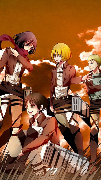 AOT, Trainees Squad HD phone wallpaper