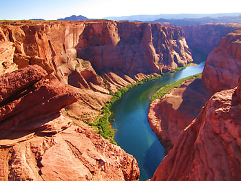*** Canyon ***, river, canyon, red, nature, rocks HD wallpaper