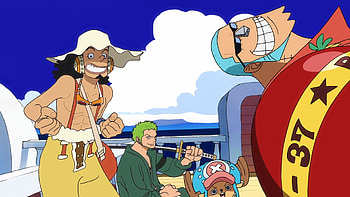 Anime, One Piece, Usopp (One Piece), Roronoa Zoro, Franky (One Piece) HD wallpaper