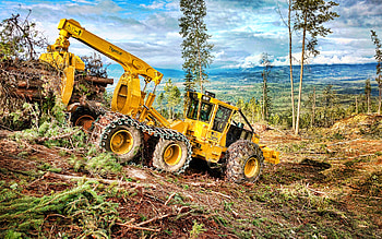 Tigercat 635G, , skidders, 2020 skidders, forestry equipment, special equipment, R, construction equipment, Tigercat HD wallpaper