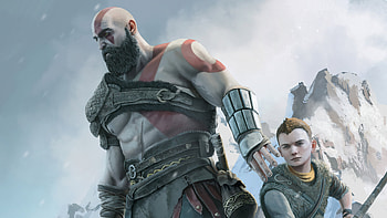 God of War, Kratos and Atreus, Ultra , Dynamic duo HD wallpaper