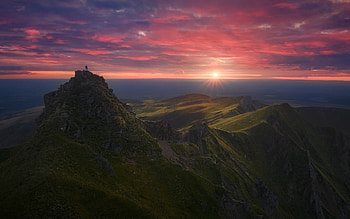 Landscape Nature, nature, landscape, sunset HD wallpaper