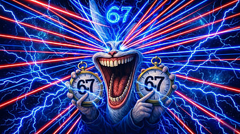 Italian Brainrot 67 — Laserbeam Quad Meme, Laser Beam HD wallpaper