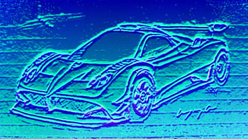 Pagani Zonda R, sketch, zonda r, pagani, hop HD wallpaper