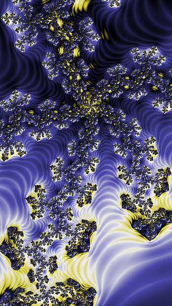 Vertical Fractal Background for Smart, pattern, psychedelic, trippy, Abstract, fractal HD phone wallpaper