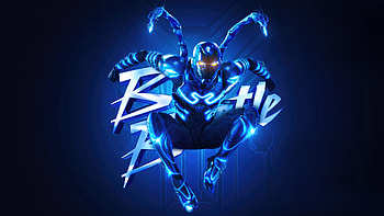 Blue Beetle - DC Comics Superhero Background, Blue Beetle (DC Comics), movie, Blue Beetle HD wallpaper